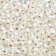Miyuki rocailles Perlen 8/0 - Silverlined ab crystal 8-1001